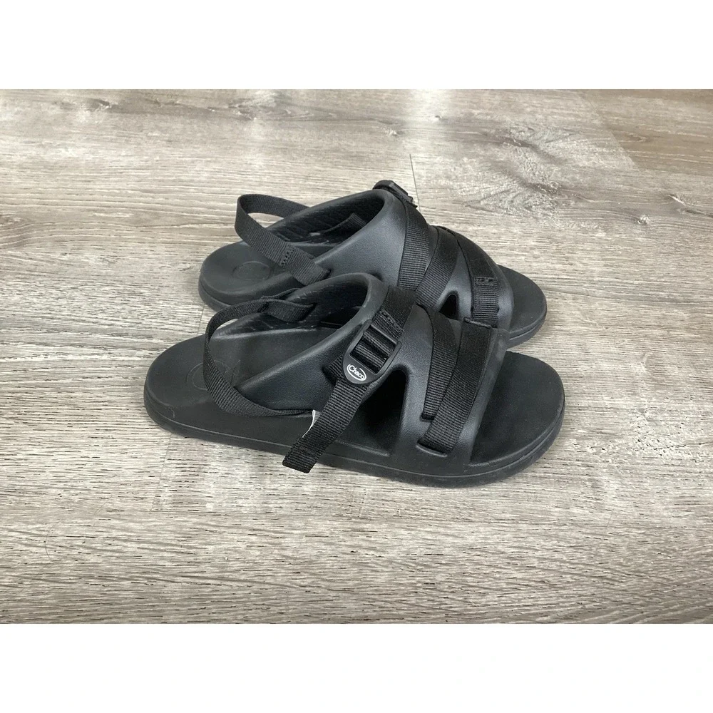 Chaco Sandals Kids Junior 5 Chillos Sport Slingback Black Comfort Flat JCH180326